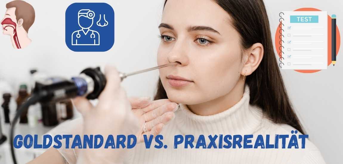 Stiller Reflux-untersuchung Goldstandard vs. Praxisrealität