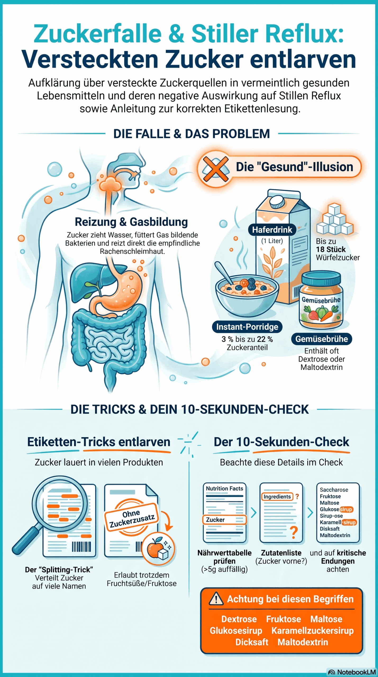 Versteckten_Zucker_richtig_entlarven Grafik versteckten Zucker entlarven